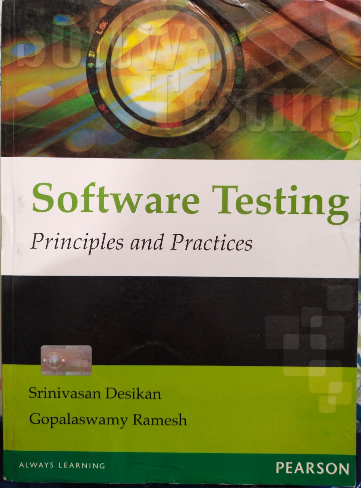 Software Testing by Srinivasan Desikan and Gopalaswamy Ramesh