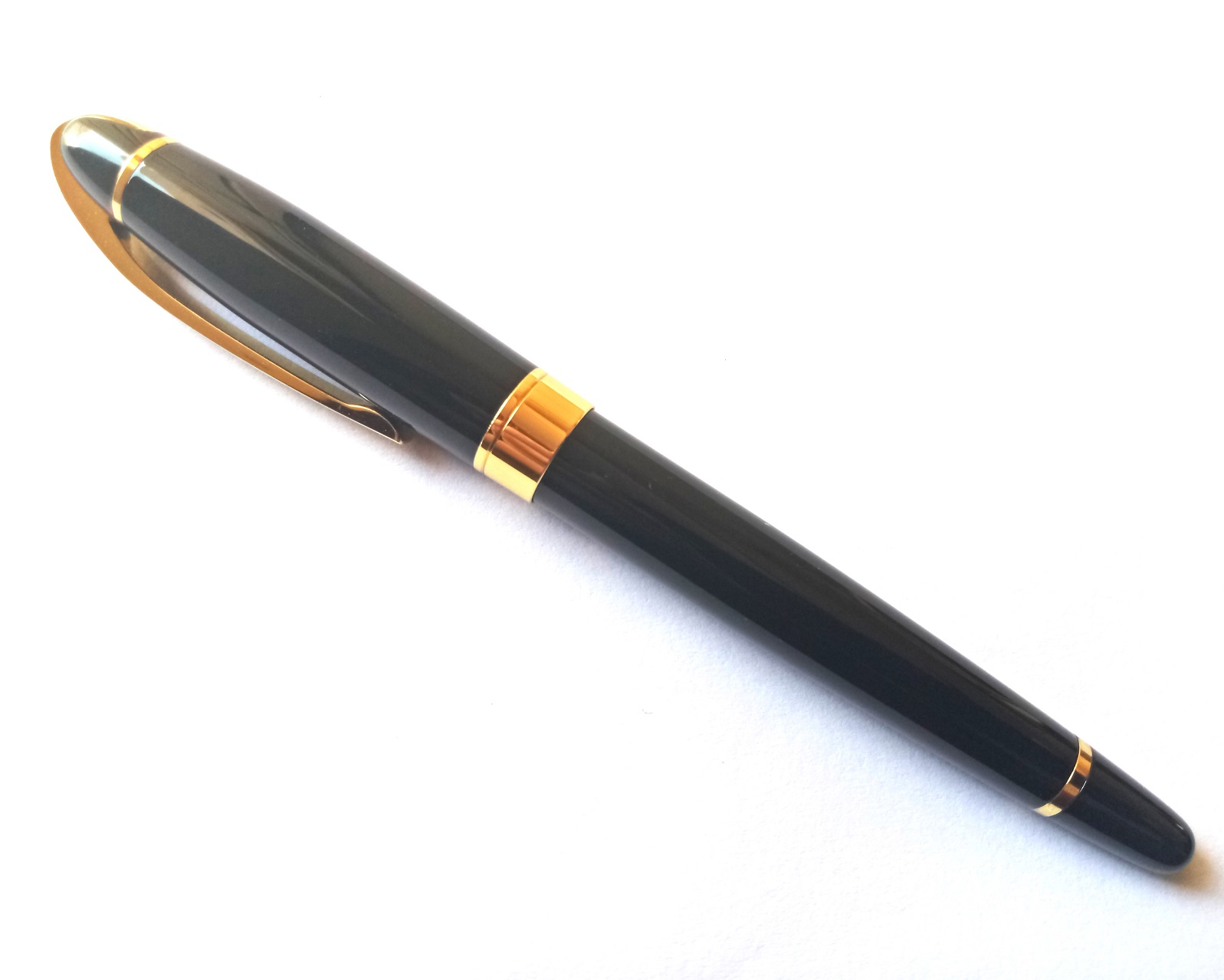 Baoer JClip Black Fountain Pen
